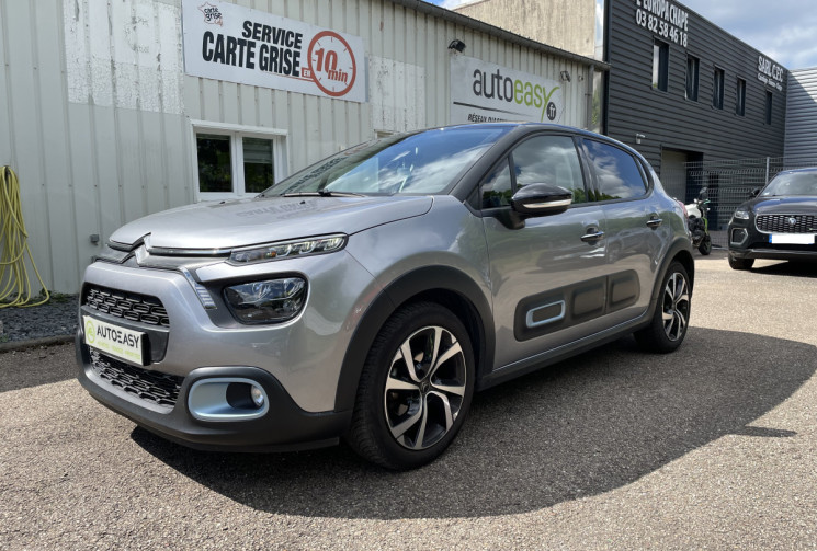 Citroën C3 1.2 VTI 110 ch ELLE *1ère Main* Cuir/Tissu * Caméra* AFIL*Full Equipée*