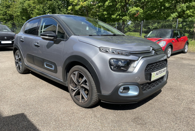 Citroën C3 1.2 VTI 110 ch ELLE *1ère Main* Cuir/Tissu * Caméra* AFIL*Full Equipée*