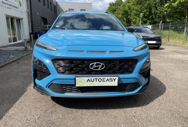 Hyundai Kona 1.0 T-GDi 120 ch Hybrid 48V N Line Creative*Garantie const*Affichage tête Haute*