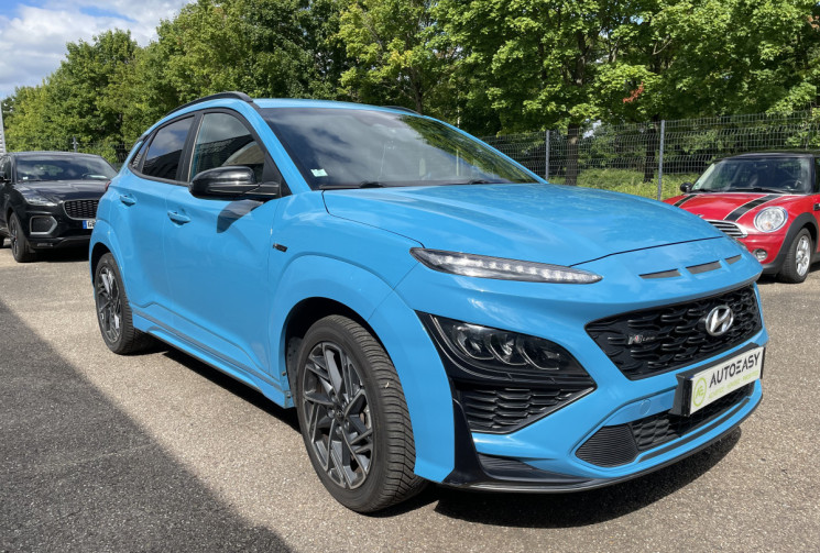 Hyundai Kona 1.0 T-GDi 120 ch Hybrid 48V N Line Creative*Garantie const*Affichage tête Haute*