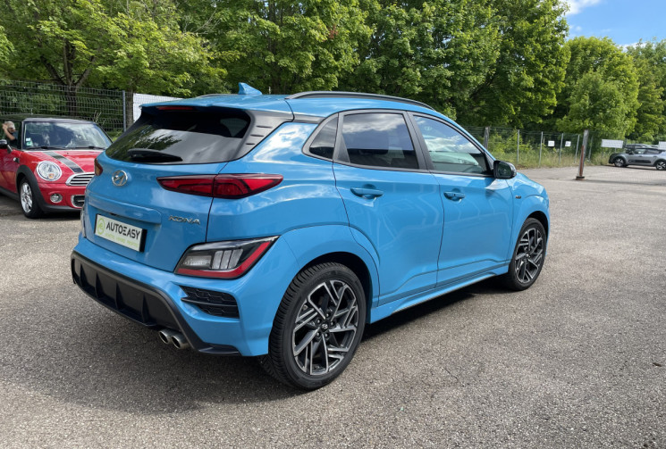 Hyundai Kona 1.0 T-GDi 120 ch Hybrid 48V N Line Creative*Garantie const*Affichage tête Haute*