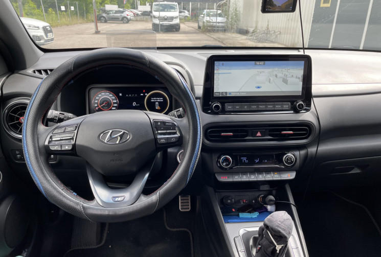 Hyundai Kona 1.0 T-GDi 120 ch Hybrid 48V N Line Creative*Garantie const*Affichage tête Haute*