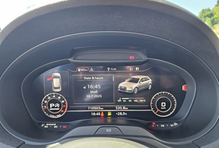 Audi A3 SPORTBACK III PH2 1.4 TFSI 150 DESIGN LUXE BVA