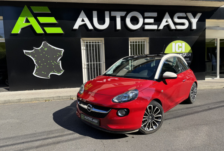 Opel Adam 1.4 TWINPORT 87 GLAM * TOIT PANO * HISTORIQUE ENTRETIEN COMPLET * GARANTIE 6 MOIS