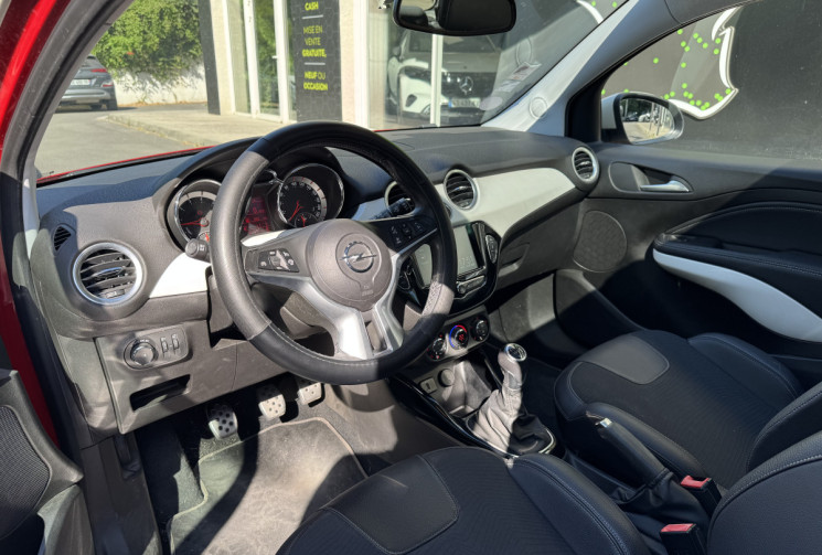 Opel Adam 1.4 TWINPORT 87 GLAM * TOIT PANO * HISTORIQUE ENTRETIEN COMPLET * GARANTIE 6 MOIS