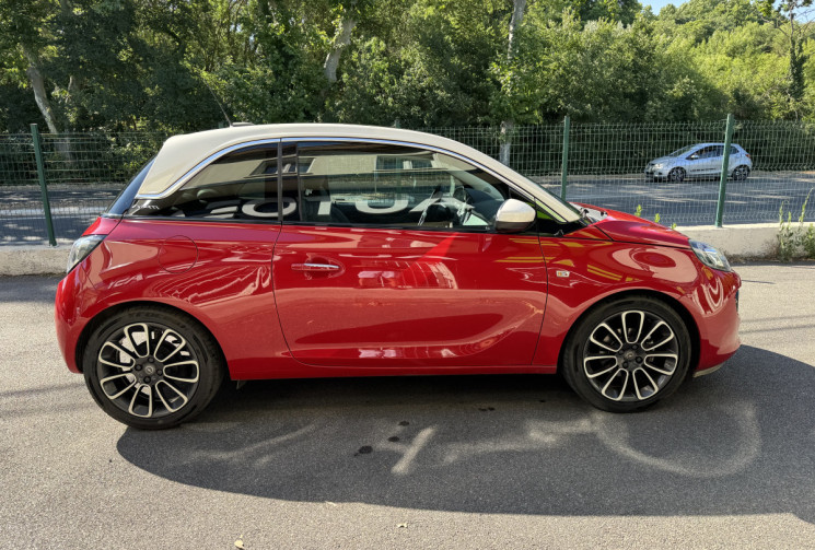 Opel Adam 1.4 TWINPORT 87 GLAM * TOIT PANO * HISTORIQUE ENTRETIEN COMPLET * GARANTIE 6 MOIS
