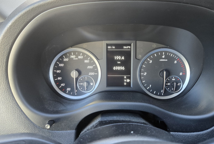 Mercedes Vito EXTRA LONG 116 1.9 CDI 16V 9G-TRONIC 163 cv * carplay * siege chauffant conducteur*