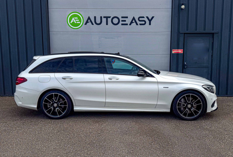 Mercedes CLASSE C BREAK 43 AMG 450 3.0 V6 4M 7G-TRO 367cv BVA Carbone 360° Attelage Head Display Bur