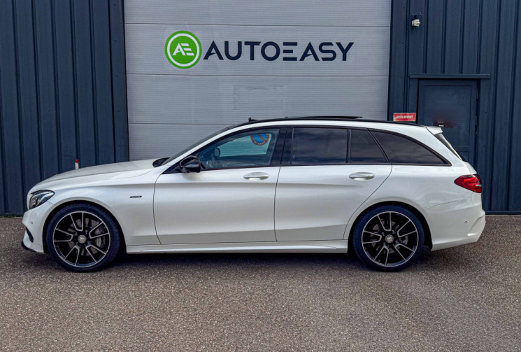 Mercedes CLASSE C BREAK 43 AMG 450 3.0 V6 4M 7G-TRO 367cv BVA Carbone 360° Attelage Head Display Bur