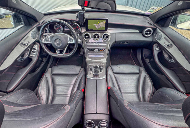 Mercedes CLASSE C BREAK 43 AMG 450 3.0 V6 4M 7G-TRO 367cv BVA Carbone 360° Attelage Head Display Bur