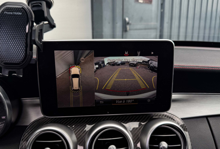 Mercedes CLASSE C BREAK 43 AMG 450 3.0 V6 4M 7G-TRO 367cv BVA Carbone 360° Attelage Head Display Bur