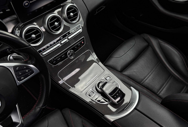 Mercedes CLASSE C BREAK 43 AMG 450 3.0 V6 4M 7G-TRO 367cv BVA Carbone 360° Attelage Head Display Bur