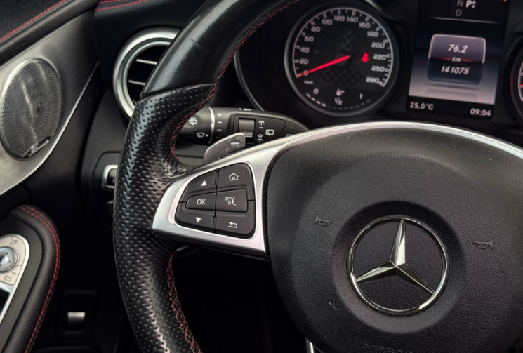 Mercedes CLASSE C BREAK 43 AMG 450 3.0 V6 4M 7G-TRO 367cv BVA Carbone 360° Attelage Head Display Bur