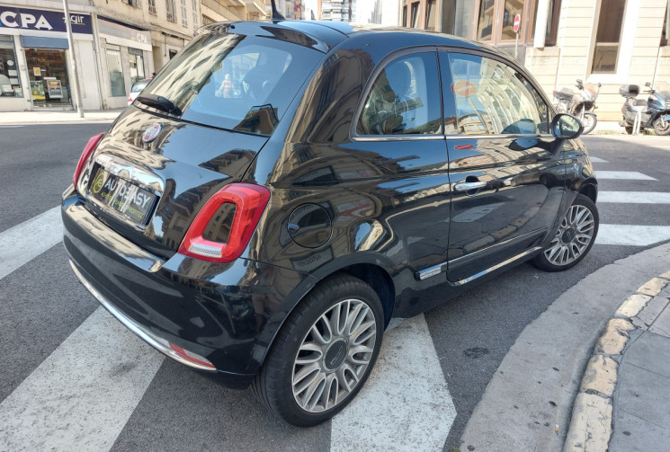FIAT 500 1.2 MPI 69 CH LOUNGE  TOIT PANO 63000 KMS