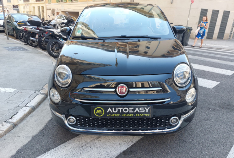 FIAT 500 1.2 MPI 69 CH LOUNGE  TOIT PANO 63000 KMS