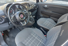 FIAT 500 1.2 MPI 69 CH LOUNGE  TOIT PANO 63000 KMS
