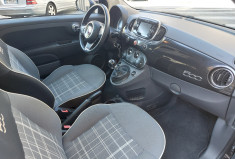 FIAT 500 1.2 MPI 69 CH LOUNGE  TOIT PANO 63000 KMS