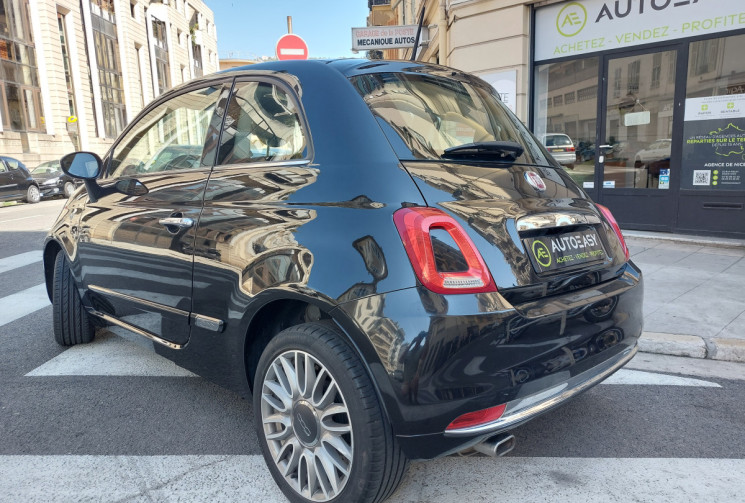 FIAT 500 1.2 MPI 69 CH LOUNGE  TOIT PANO 63000 KMS