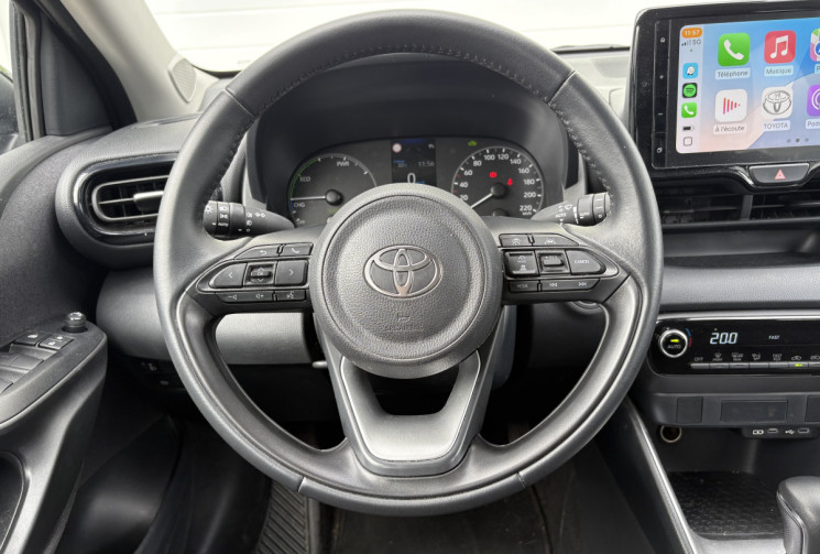 Toyota Yaris 116cv Dynamic MC24 Hybride * Carplay Sans fil * Caméra * Clim Auto * Made in France