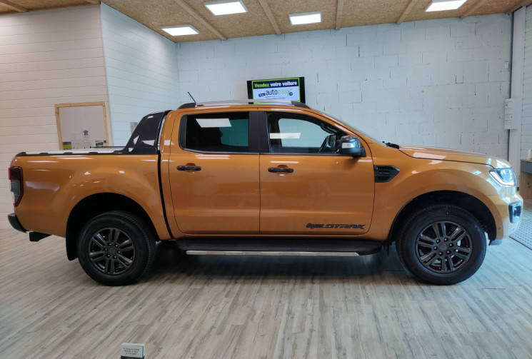 Ford Ranger 2.0 TDCI 213CH DOUBLE CABINE WILDTRAK BVA10 couvre benne électrique 