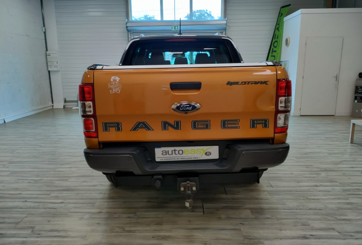 Ford Ranger 2.0 TDCI 213CH DOUBLE CABINE WILDTRAK BVA10 couvre benne électrique 