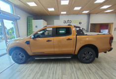 Ford Ranger 2.0 TDCI 213CH DOUBLE CABINE WILDTRAK BVA10 couvre benne électrique 