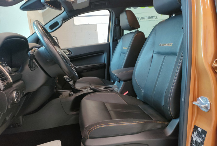 Ford Ranger 2.0 TDCI 213CH DOUBLE CABINE WILDTRAK BVA10 couvre benne électrique 