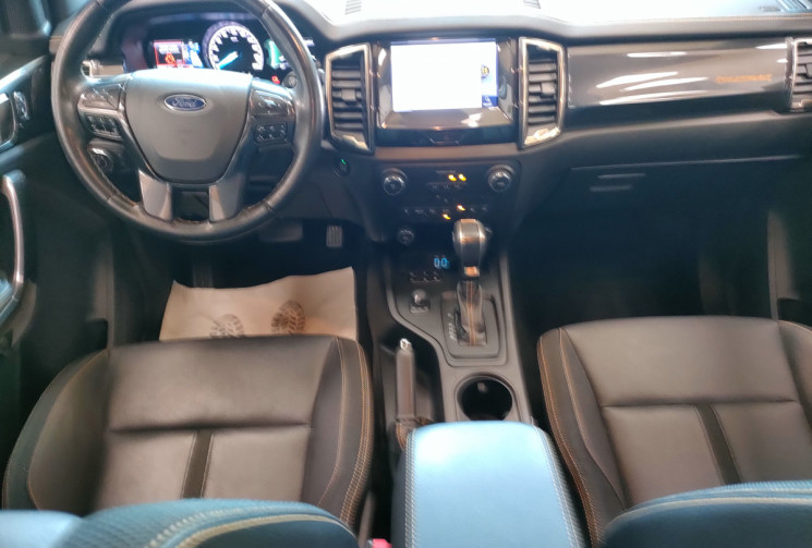 Ford Ranger 2.0 TDCI 213CH DOUBLE CABINE WILDTRAK BVA10 couvre benne électrique 