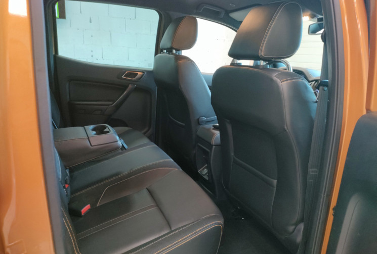Ford Ranger 2.0 TDCI 213CH DOUBLE CABINE WILDTRAK BVA10 couvre benne électrique 