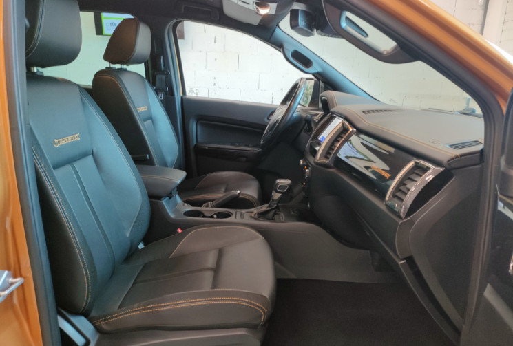 Ford Ranger 2.0 TDCI 213CH DOUBLE CABINE WILDTRAK BVA10 couvre benne électrique 