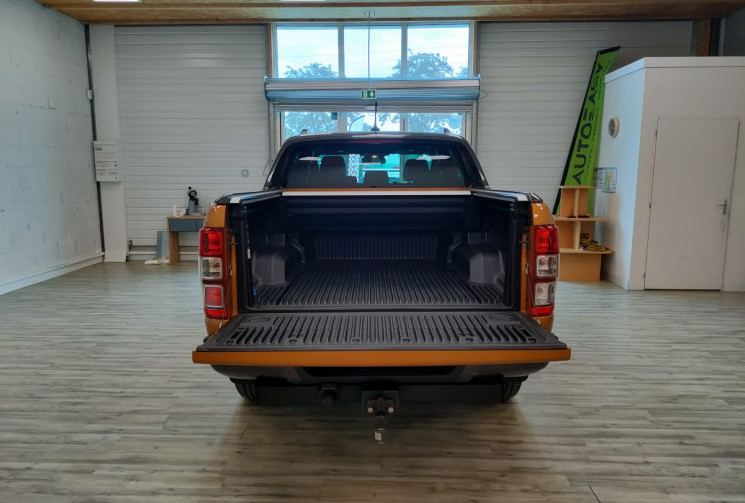 Ford Ranger 2.0 TDCI 213CH DOUBLE CABINE WILDTRAK BVA10 couvre benne électrique 