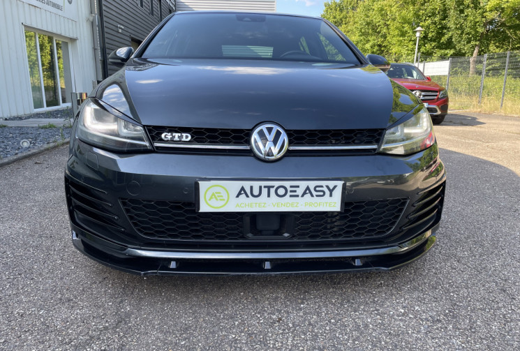 Volkswagen Golf VII 2.0 TDI 184 ch GTD DSG6/Sport & Sound/Toit Ouvrant/Caméra/ GPSRA/