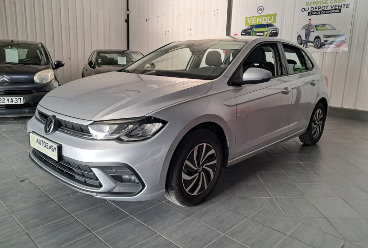 Volkswagen Polo 6 PHASE 2  1.0 TSI 95 S&S DSG7 LIFE - CLIM AUTO - RADARS CAMERA PARFAIT ETAT GTIE