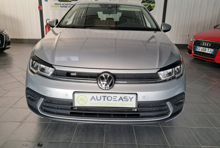 Volkswagen Polo 6 PHASE 2  1.0 TSI 95 S&S DSG7 LIFE - CLIM AUTO - RADARS CAMERA PARFAIT ETAT GTIE