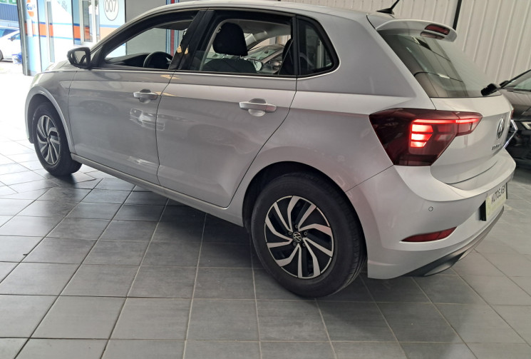 Volkswagen Polo 6 PHASE 2  1.0 TSI 95 S&S DSG7 LIFE - CLIM AUTO - RADARS CAMERA PARFAIT ETAT GTIE