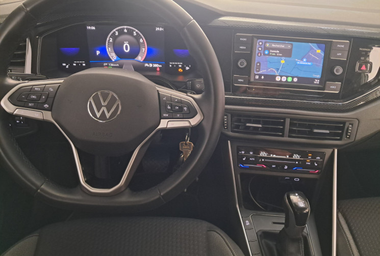 Volkswagen Polo 6 PHASE 2  1.0 TSI 95 S&S DSG7 LIFE - CLIM AUTO - RADARS CAMERA PARFAIT ETAT GTIE