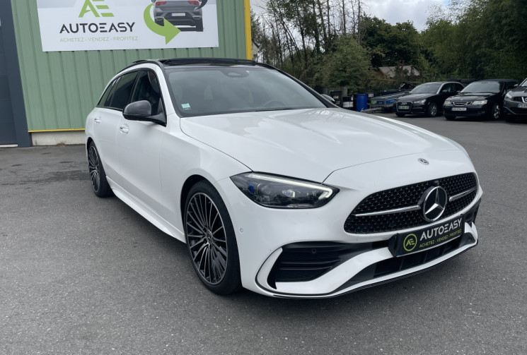 Mercedes CLASSE C BREAK 220 d 197ch AMG Line * Origine France / Attelage électrique*