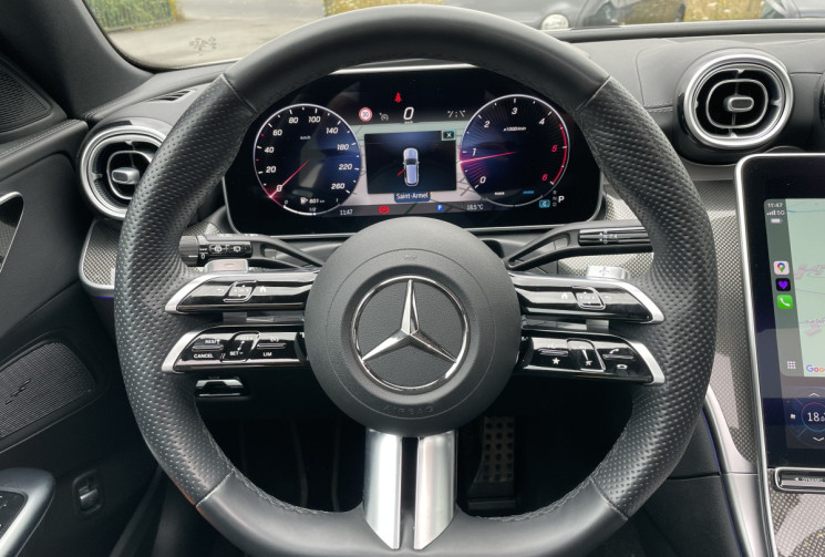 Mercedes CLASSE C BREAK 220 d 197ch AMG Line * Origine France / Attelage électrique*