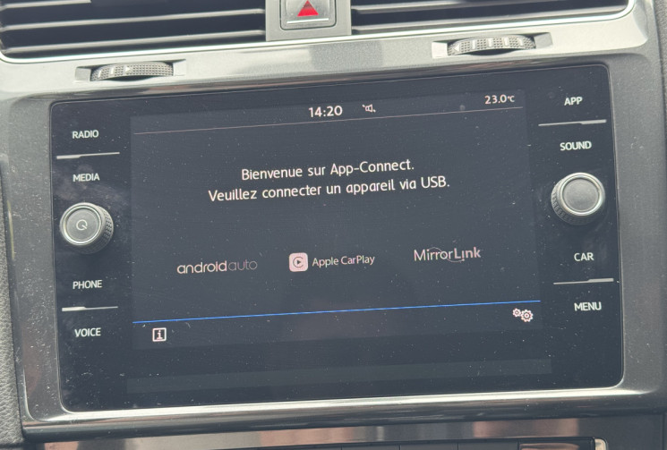 Volkswagen Golf 7 VII Phase 2 5 Portes 1.0 TSI 110 ch / CARPLAY / Garantie 6 mois