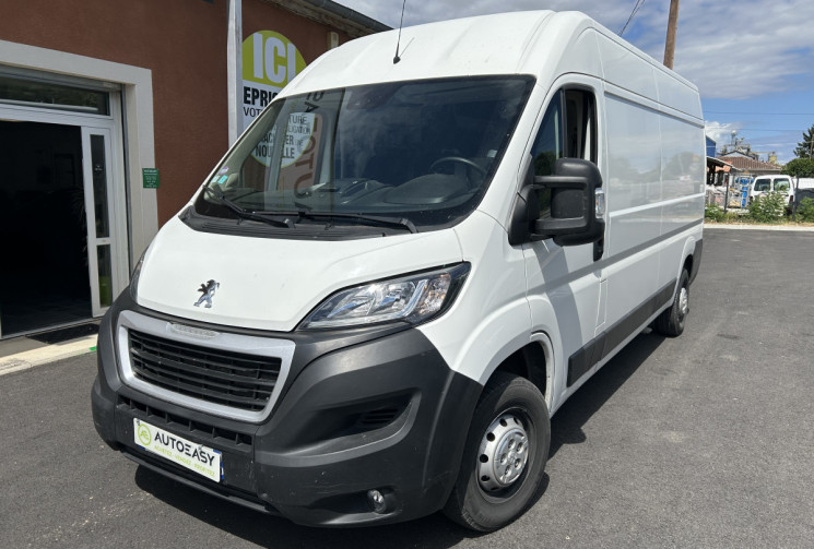 Peugeot Boxer 2.2 BLUEHDI 165 cv H2 L3 Asphalt pour Amenagement camping car 