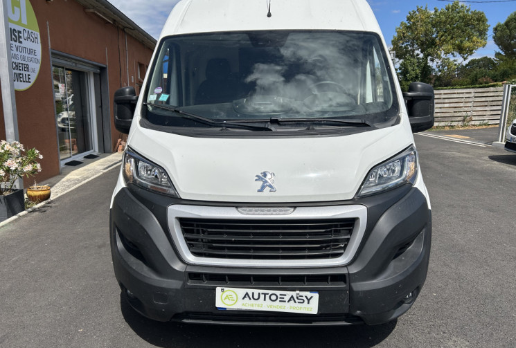 Peugeot Boxer 2.2 BLUEHDI 165 cv H2 L3 Asphalt pour Amenagement camping car 
