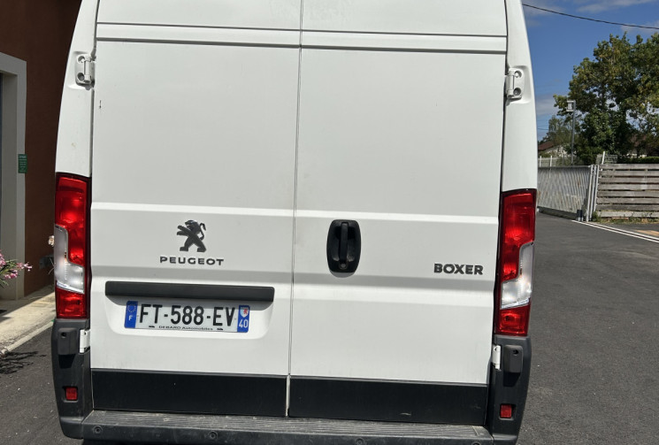 Peugeot Boxer 2.2 BLUEHDI 165 cv H2 L3 Asphalt pour Amenagement camping car 