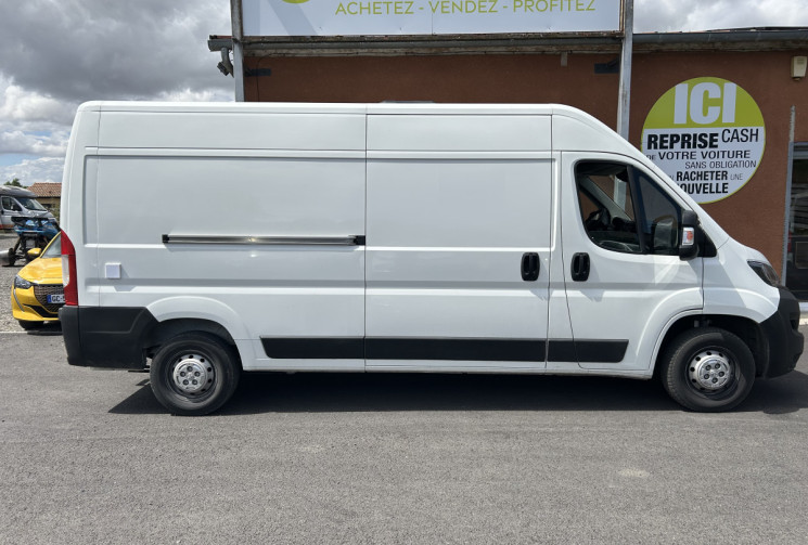 Peugeot Boxer 2.2 BLUEHDI 165 cv H2 L3 Asphalt pour Amenagement camping car 