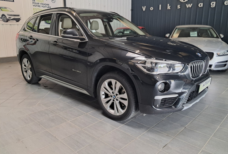 BMW X1 sDrive 2.0 D 190  xLine - TOE - CUIR - NBRS OPTIONS - TBE - SUIVI BMW - GTIE - 