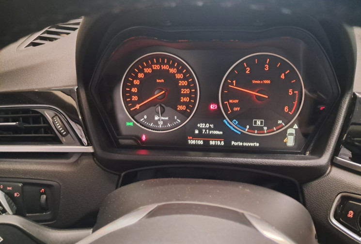 BMW X1 sDrive 2.0 D 190  xLine - TOE - CUIR - NBRS OPTIONS - TBE - SUIVI BMW - GTIE - 