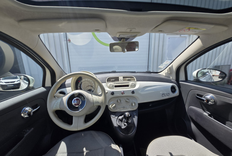 FIAT 500 III Phase 2 1.2 MPi 8V 69 cv LOUNGE * Toit pano* distribution ok * entretien à jour*