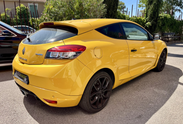 Renault Megane 2.0T 265ch RS PACK CUP / SUIVI RENAULT / 1° MAIN / BACQUET RECARO / CAMERA RECUL