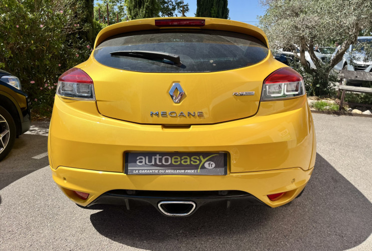 Renault Megane 2.0T 265ch RS PACK CUP / SUIVI RENAULT / 1° MAIN / BACQUET RECARO / CAMERA RECUL