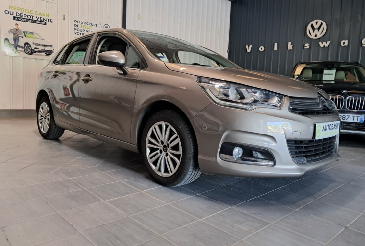 Citroën C4 1.6 BlueHDi 120 S&S EAT6 Millenium - TBE - ENTRETIEN CITROEN - GARA