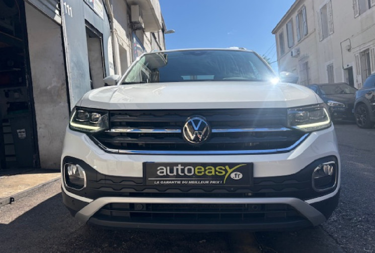 Volkswagen T-Cross 1.0TSI 110cv Style Origine france 2eme main / CAMERA / SIEGE CHAUFFANT / CARPLAY